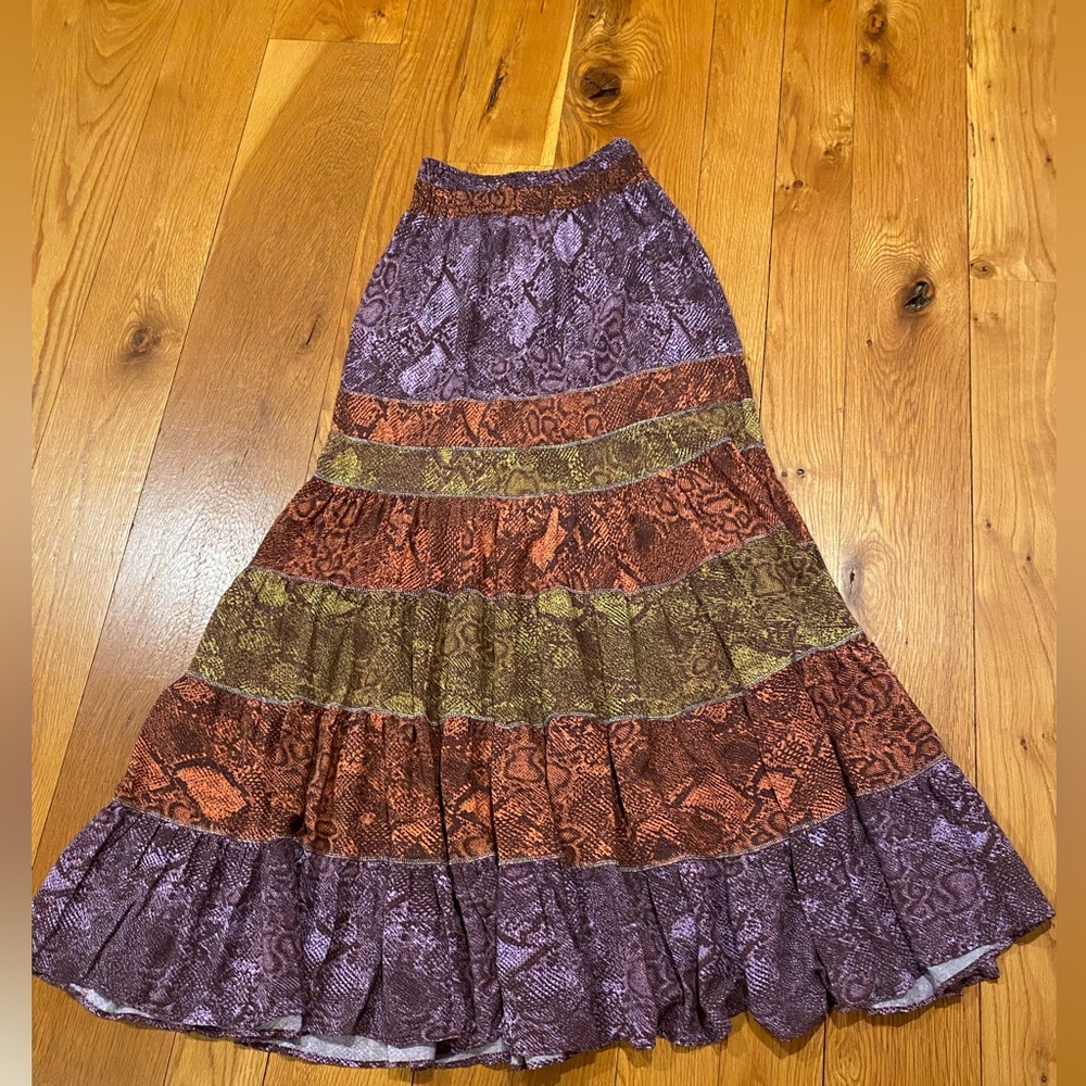 Anthropologie Colima maxi skirt